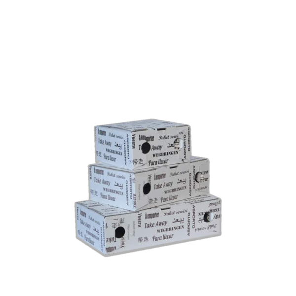 scatola takeaway Scatola hamburger