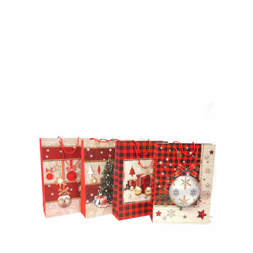 shopper natale Shoppers di carta